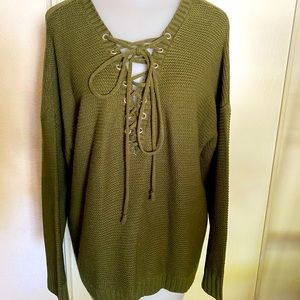 Olive green Sweater